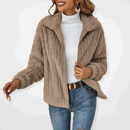 Stephanie | Luxurious Plush Fleece Jacket