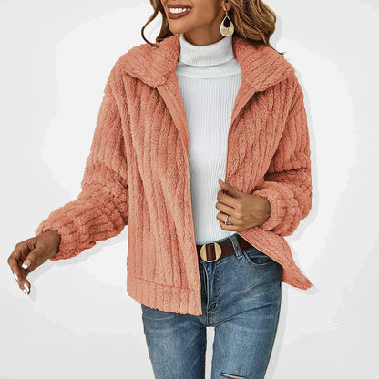Stephanie | Luxurious Plush Fleece Jacket