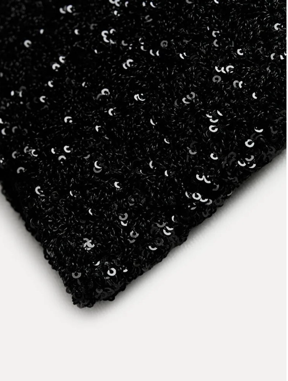 ELOWEN Trendy Glitter Dress