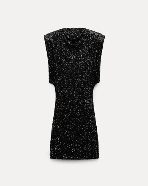 ELOWEN Trendy Glitter Dress